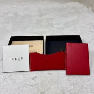 Loewe leather agenda cover/paper
